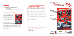 semaine de l`Affiche - Cité