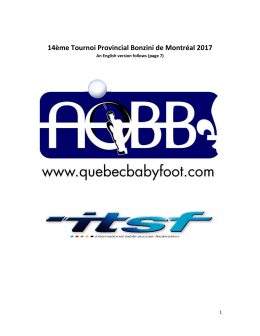 Suite - Quebec baby-foot