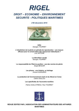 ISEMAR - Institut Supérieur d`Economie Maritime Nantes