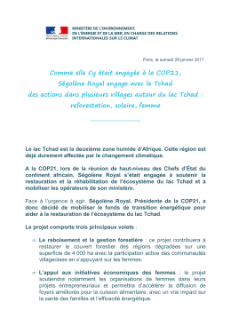 2017.01.28 - Actions menées autour du lac Tchad