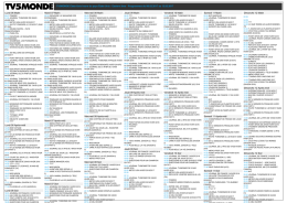 TV5MONDE &Eacute;tats-Unis heure du pays &Eacute;tats-Unis