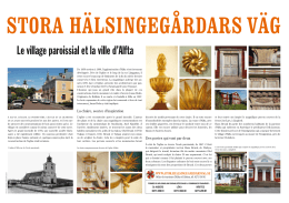 Alfta kyrkby och samhälle - Stora Hälsingegårdars Väg