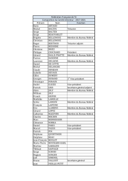 FFTir - Membres du BF et du CD - 2017-2021.xlsx