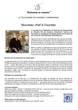 Nouveau chef à Vounetz