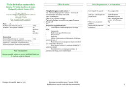 Fiche Br&eacute;t&eacute;ch&eacute; - R&eacute;seau S&eacute;curit&eacute; Naissance