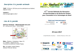 Pr&eacute;-programme 4i&egrave;me journ&eacute;e 29 mars 2017