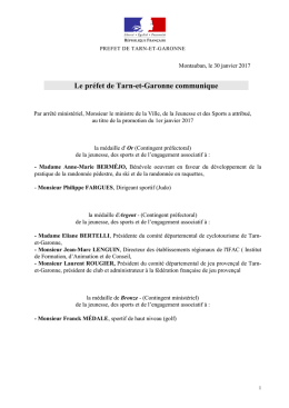 prefecture - pr&eacute;fecture de Tarn-et