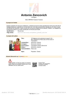 O Pagliaccio (&agrave; la m&eacute;moire du gras GB) [Six - Free