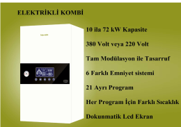 DAXOM Elektrikli kazan