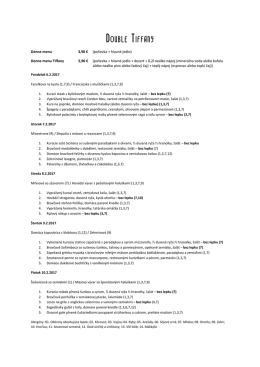 Stiahnite si denn&eacute; menu v pdf!