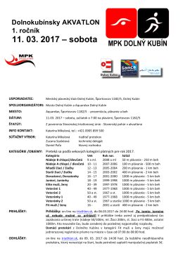 11. 03. 2017 &ndash; sobota
