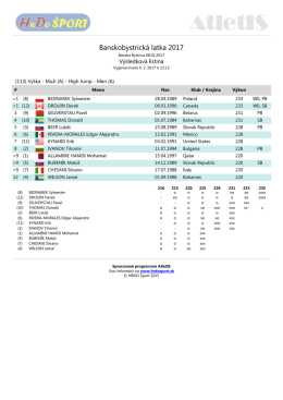 Banskobystrick&aacute; latka 2017