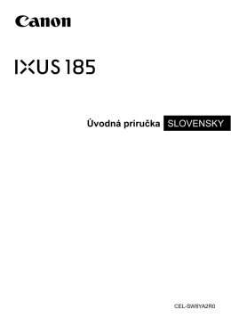 SLOVENSKY Úvodná príručka