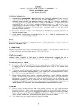 &Scaron;tat&uacute;t s&uacute;ťaže - R&aacute;dio Expres