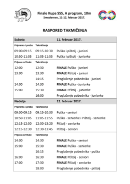 Raspored