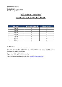 uvod u nauku o državi i pravu