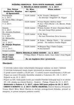 Preuzmi  - Župa Sv. Barbare Jak&scaron;ić