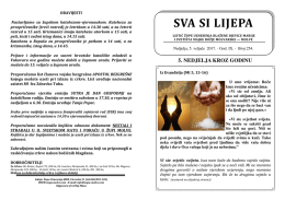 Župni listić Br.254. (5.2.2017.) - Župa Uznesenja Blažene Djevice