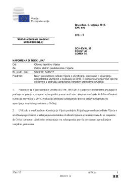 5761/17 tt/JK/as 1 DG D 1 A 1. Nakon &scaron;to je Vijeće donijelo Uredbu