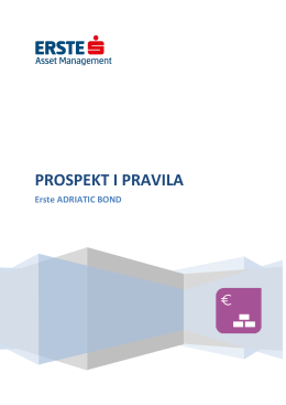01. Prospekt i pravila Erste ADRIATIC BOND 022017