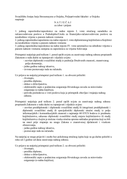 veljača 2017 - Poljoprivredni fakultet u Osijeku