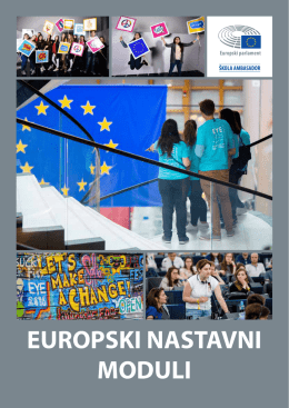 Bro&scaron;ura &ndash; Europski nastavni moduli