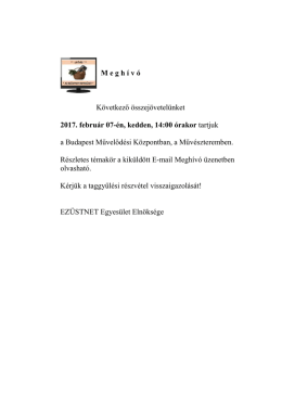 2017.febru&aacute;ri &ouml;sszej&ouml;vetel
