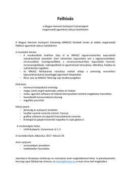 Felh&iacute;v&aacute;s