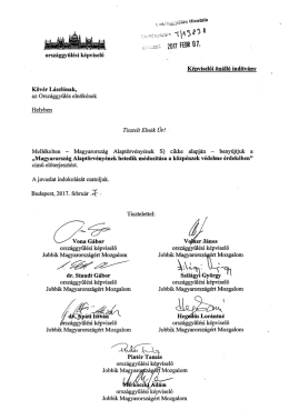Hivatala orsz&aacute;ggyűl&eacute;si k&eacute;pviselő K&eacute;pviselői &ouml;n&aacute;ll&oacute;