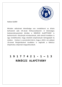 Az alap&iacute;tv&aacute;ny t&aacute;mogat&aacute;s&aacute;val 2016