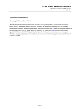 Hatalmas akció Star Wars játékokra