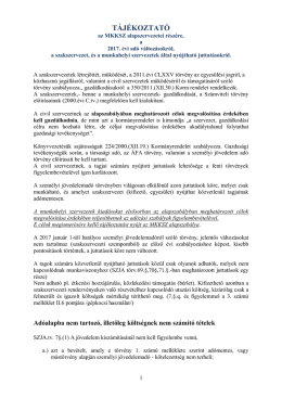 A tájékoztatáshoz katt ide