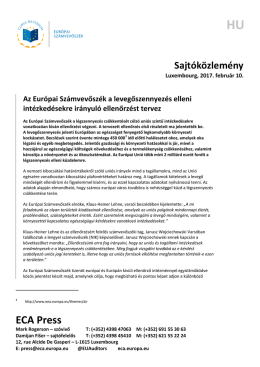 ECA Press - Europa.eu