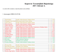 Eredmények (format PDF / 124 kB )