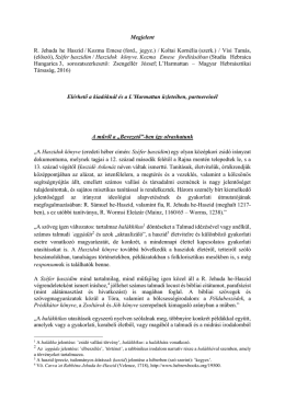 Szemelv&eacute;nyek a műből