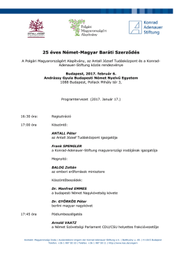 Programm PDF - Konrad-Adenauer