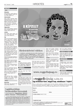 11 apro.qxd - Reggeli &Uacute;js&aacute;g