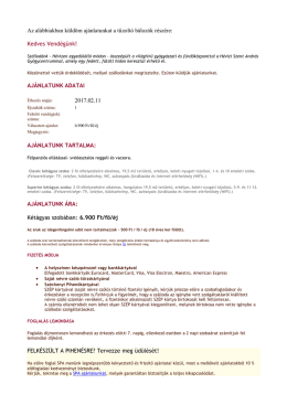 Sz&aacute;ll&aacute;saj&aacute;nlat