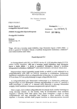 F&Ouml;LDMŰVEL&Eacute;S&Uuml;GY I PTKF/175/2/2017 . Budapest
