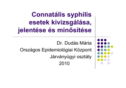 Connatális syphilis
