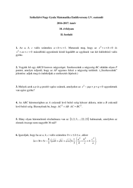II. fordul&oacute;