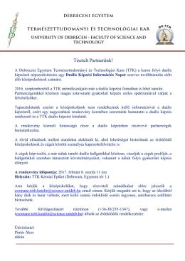 Tisztelt Partnerünk!
