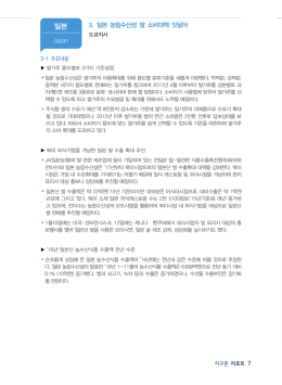 일본 - 농수산식품수출지원정보