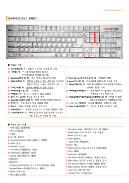 키보드 구성