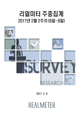 리얼미터 주중집계