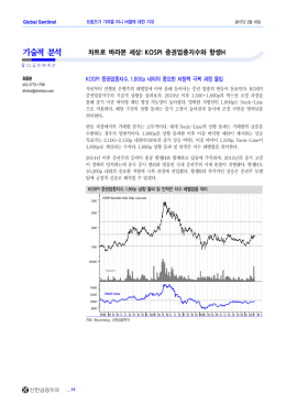 기술적 분석 - 신한금융투자