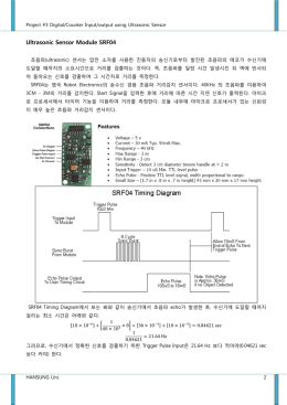 Project #3 Digital/Counter Input/output using Ultrasonic Sensor