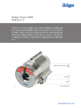 제품정보: Dräger Flame 2500