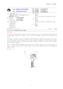 (19) 대한민국특허청(KR) (12) 등록특허공보(B1)