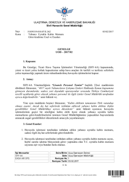 TC ULAŞTIRMA, DENİZCİLİK VE HABERLEŞME